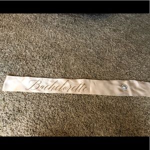 Pink & Gold Bachelorette Sash